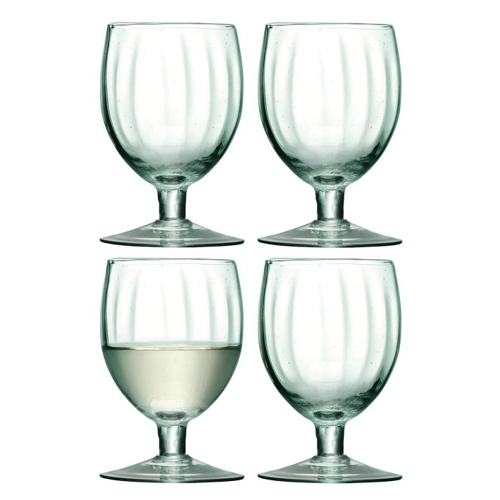 Mia Recycled Wine Glasses (Set of 4)