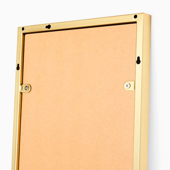 Metal Frame Narrow Floor Mirror | West Elm
