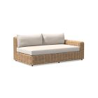 Westport Outdoor Outdoor Sectional Right Arm Sofa Cushion Cover, Sunbrella®
 Canvas, Natural