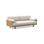 Cusco Sofa Cushion Cover, Sunbrella® Canvas, Natural