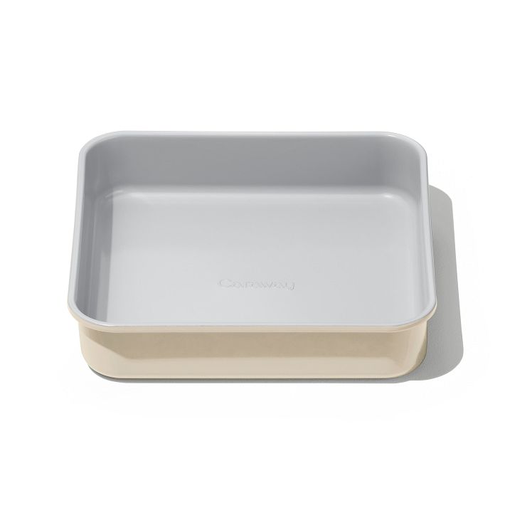 Caraway Nonstick Ceramic Square Pan, Cream