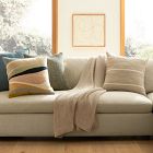 Silk Mini Stripe Pillow Cover