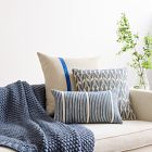 Silk Mini Stripe Pillow Cover