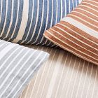 Silk Mini Stripe Pillow Cover