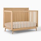 Mid-Century 4-in-1 Crib Nursery Furniture Set