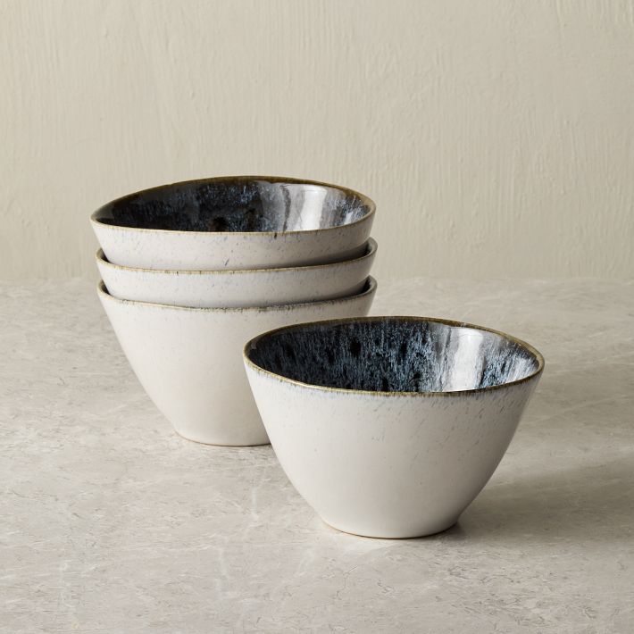 Reactive Glaze Stoneware Cereal Bowl Sets