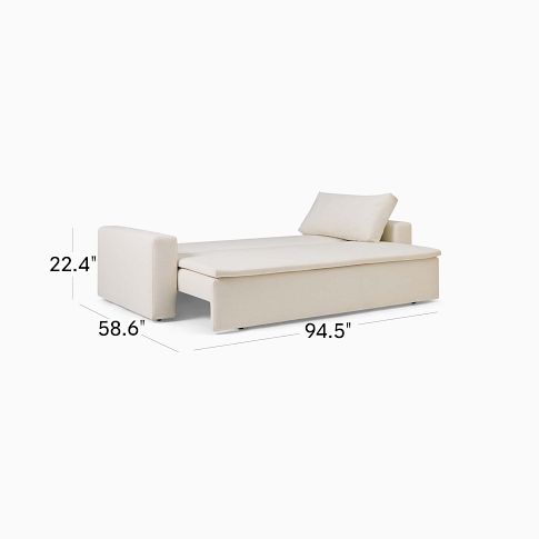 Harmony Modular Full Futon (94.5") - Thumbnail 2