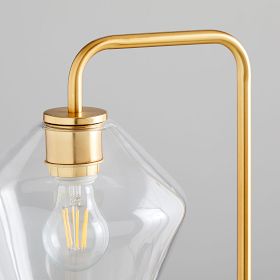 Sculptural Glass Geo Floor Lamp | West Elm Sculptural Glass Geo Floor Lamp | West Elm