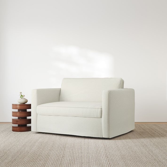 Harris Fitted Slipcover Apartment Loveseat (50&quot;)