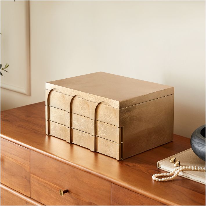 [west elm] モダンでエレガント ジュエリーボックス (グランド) Modern Shaped Jewelry Boxes | West Elm