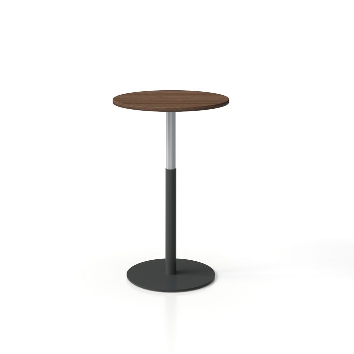 Simii Trellex Adjustable Round Disc Base Laminate Table