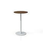 Simii Trellex Adjustable Round Disc Base Laminate Table