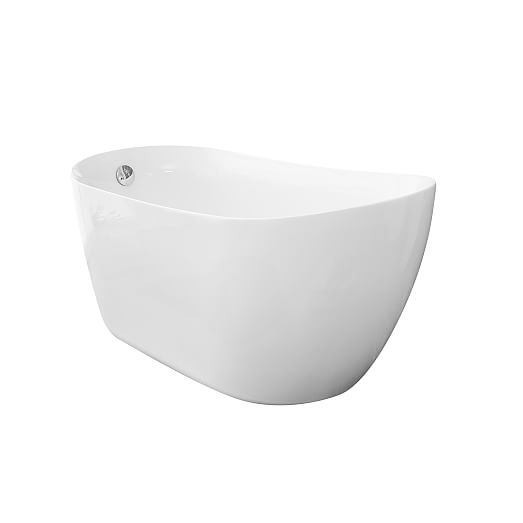 Amelia 69 in. Reversible Drain Freestanding Bathtub in Glossy White Amelia 69 in. Reversible Drain Freestanding Bathtub in Glossy White