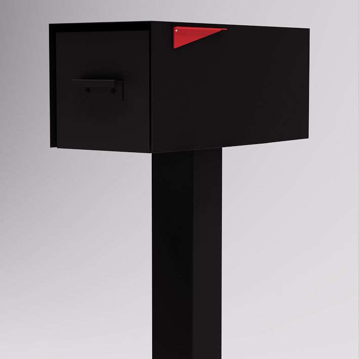 Post &amp; Porch Malone Post-Mounted Mailbox