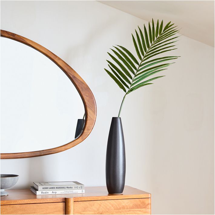 Faux Green Palm Leaf Branch
