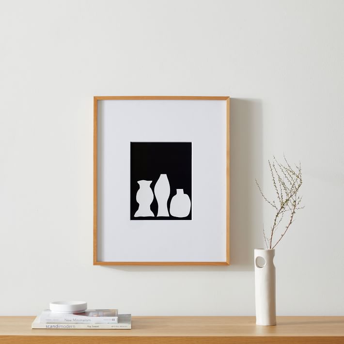 Multi-Mat Wood Gallery Frames - Wheat