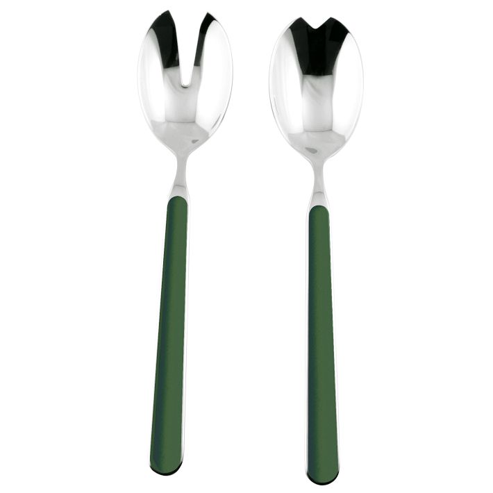 Mepra Fantasia Salad Servers (Set of 2), Green
