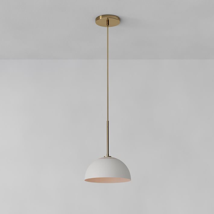 Sculptural Metal Pendant