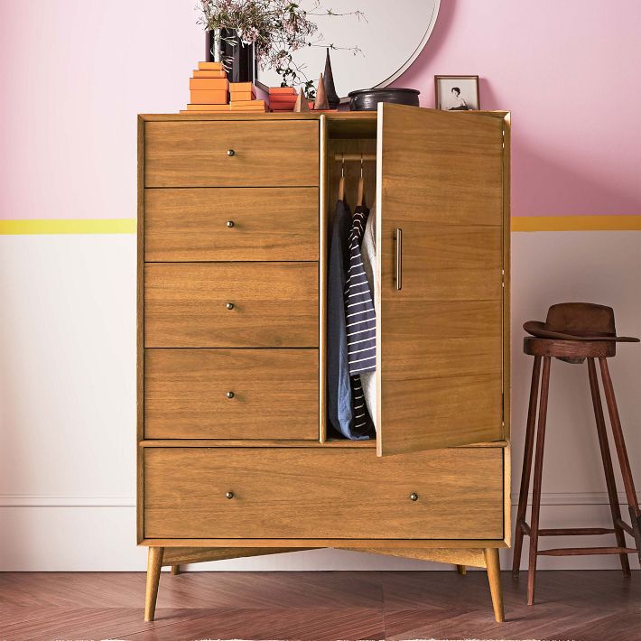 Mid-Century Chifforobe - Stylish Storage Solution | West Elm