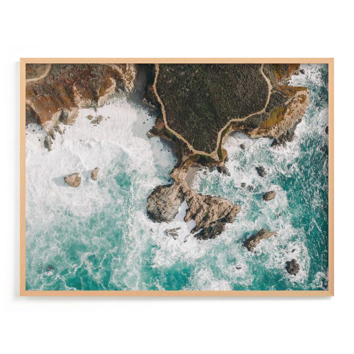 Path To Happiness Framed Wall Art by Minted for West Elm