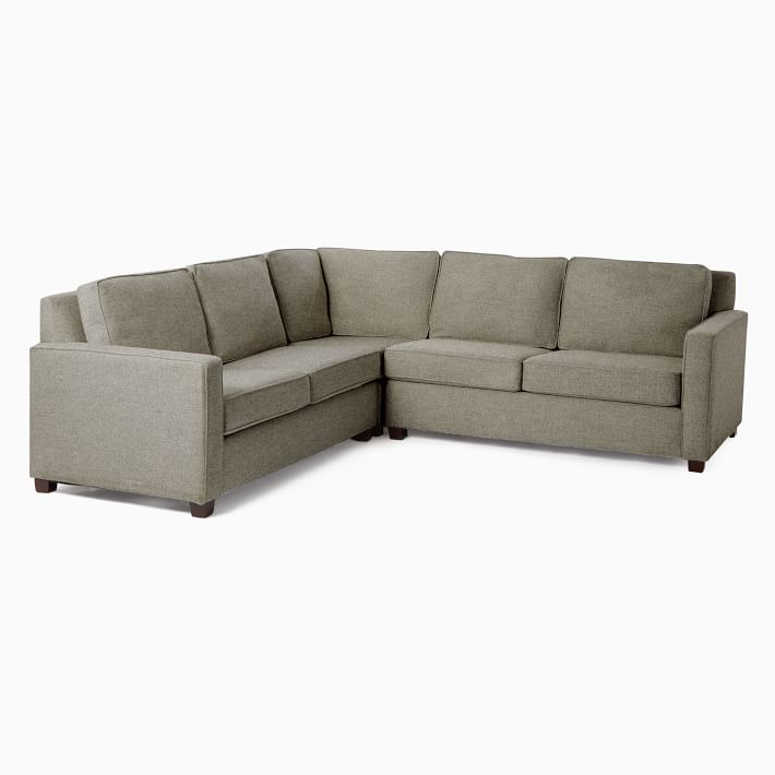 送料3.3万円込　アメリカ購入　West elm グレー L字型 ソファ 楽天市場】ソファ l字 グレーの通販