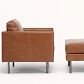 Video 1 for Axel Leather Ottoman