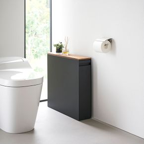 Yamazaki Pull-Out Bathroom Storage Cabinet | West Elm