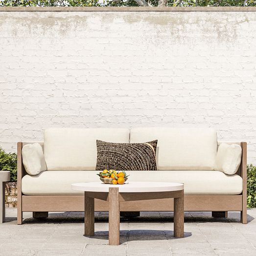 Porto Outdoor 3-Piece L-Shaped Sectional (100")