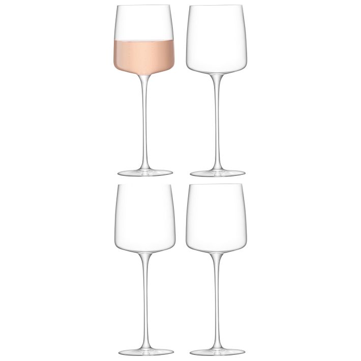 Metropolitan White Wine Glasses (Set of 4)