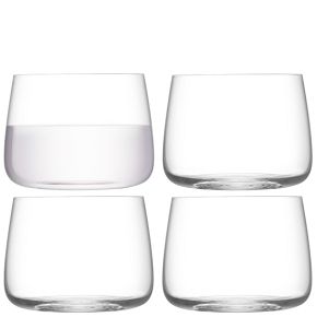Metropolitan Stemless Wine Glasses (Set of 4)