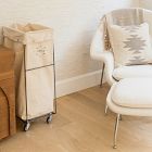 Steele Canvas Hamper on Wheels