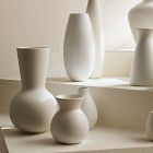 Pure White Matte Ceramic Vases