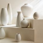 Pure White Matte Ceramic Vases