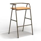Grand Rapids Chair Co. Half Hurdle Bar Stool