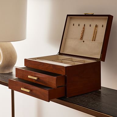 アクセサリー入れに☆west elm☆モダンシックジュエリーボックス Jewelry Box Modern Storage Solutions | West Elm