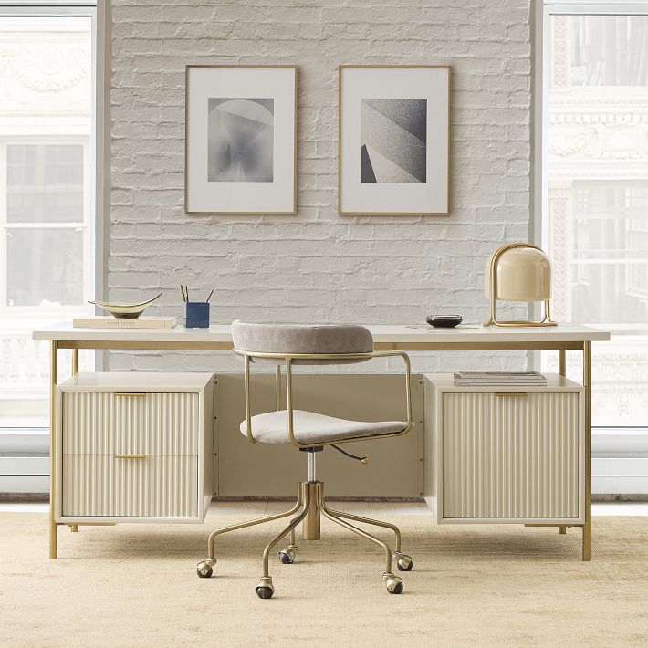 Quinn Executive Desk (74&quot;)