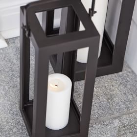 Tall Outdoor Antique Bronze Lanterns