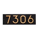 Floating Horizontal Number Sign