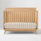 Mid-Century 4-in-1 Crib Nursery Furniture Set
