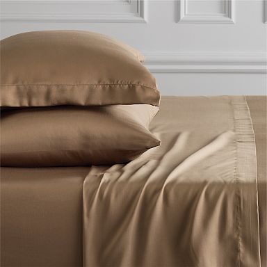 【WOOHWA】SILKY TENCEL SK Silky TENCEL Sheet Set & Pillowcases | West Elm