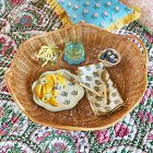 Curved Wicker Tray