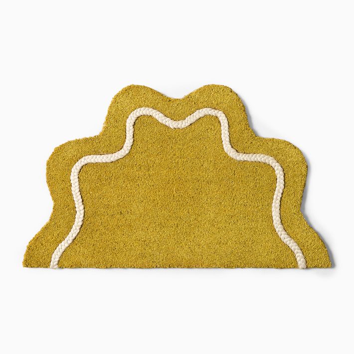 Wiggle Doormat - 22' x 36' - Sauterne Color