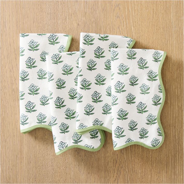 Begonia Cotton Napkin Set of 8