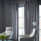 Lustre Velvet Curtain - Slate