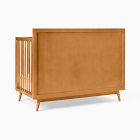 Mid-Century 4-in-1 Crib Nursery Furniture Set
