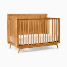 Mid-Century 4-in-1 Crib Nursery Furniture Set
