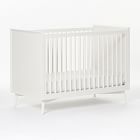 Mid-Century Convertible Crib Nursery Furniture Set