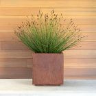 Veradek Corten Steel Indoor/Outdoor Small Cube Planter
