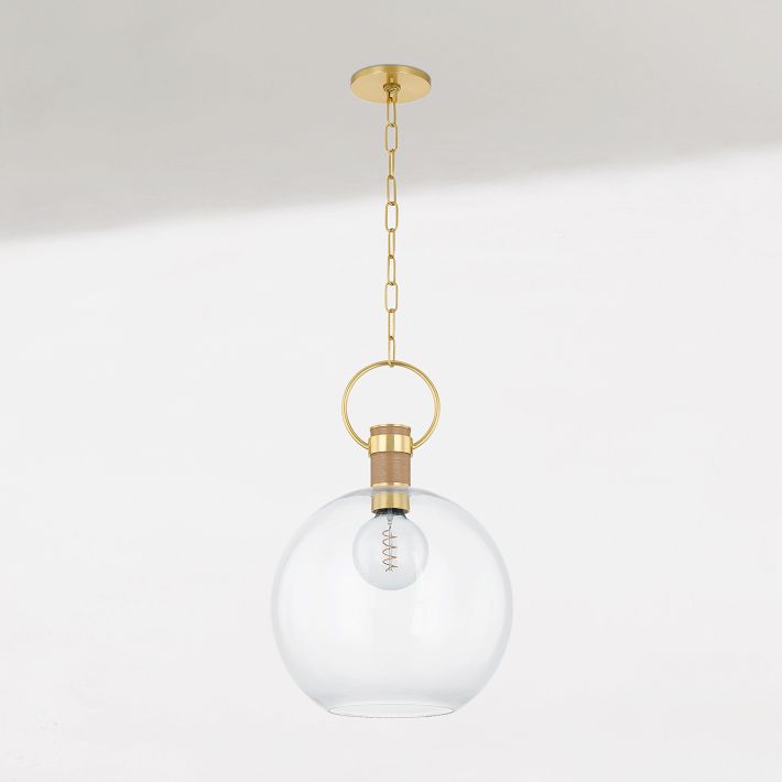 Agatha Globe Pendant