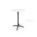 Simii Trellex Round X-Base Marble Table